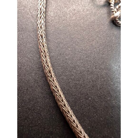 Sarda Bali sterling silver tulang naga extender 24 inch necklace - Picture 8 of 10